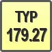 Piktogram - Typ: 179.27